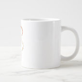 o Pain No Gain Mug - やる気を起こさせるフィットネス・コーヒー ジャンボコーヒーマグカップ (右)