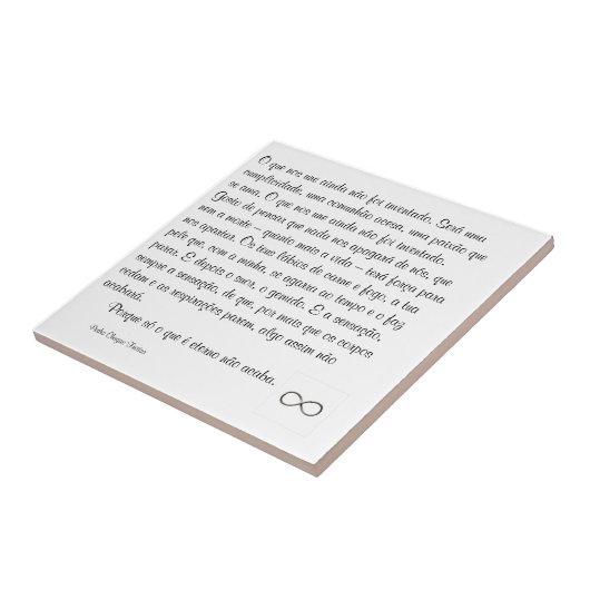 O que nos une ainda não foi inventado. タイル (側面)