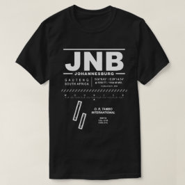 O.R.タンボ国際的空港JNB Tシャツ