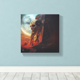 O Relógio e a Mortalha キャンバスプリント