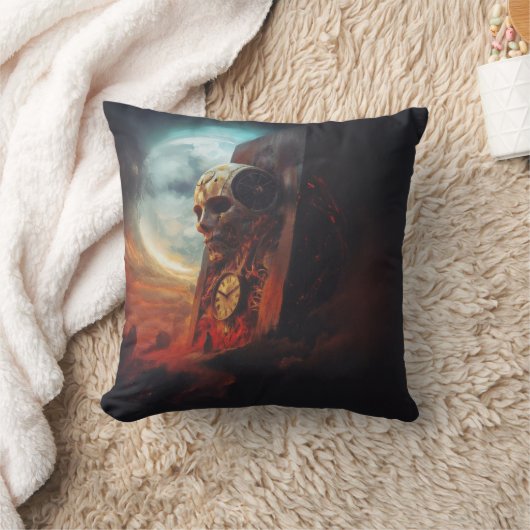 O Relogio e a Mortalha クッション (ブランケット)