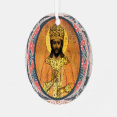 O Rex Gentium Medieval Christian Art Jesse Tree メタルオーナメント (正面左)