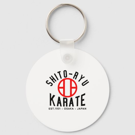 O-ryu Karate Japan Martial Arts キーホルダー (正面)