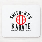 O-ryu Karate Japan Martial Arts  マウスパッド (正面)