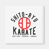 O-ryu Karate Japan Martial Arts  マグネット (正面)