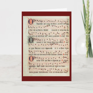 O Sapientia音楽 シーズンカード