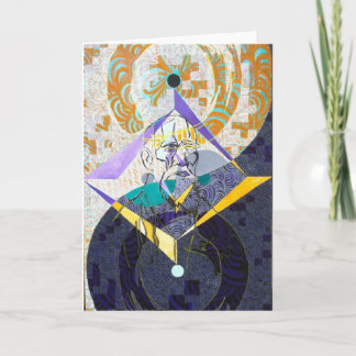 "O Sensei"の挨拶状 カード