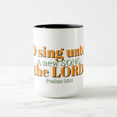 O sing unto the LORD Christian Mug マグカップ (中央)