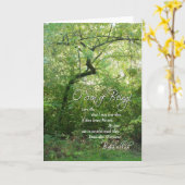 O Son of Being - Bent Tree - Greeting Card カード (黄色い花)