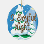 O Soyful Night セラミックオーナメント (左)