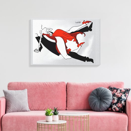 O Tango キャンバスプリント (インサイチュ (リビング))