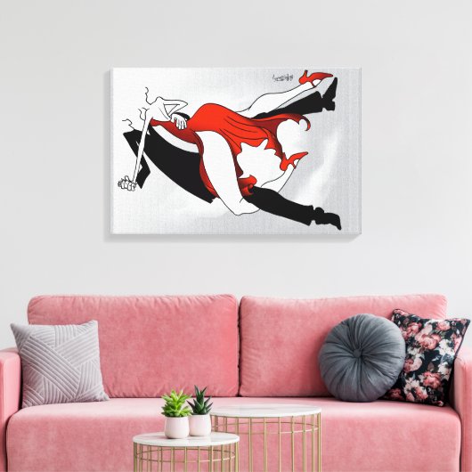 O Tango キャンバスプリント (インサイチュ (リビング))