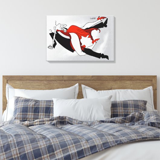 O Tango キャンバスプリント (インサイチュ (寝室))