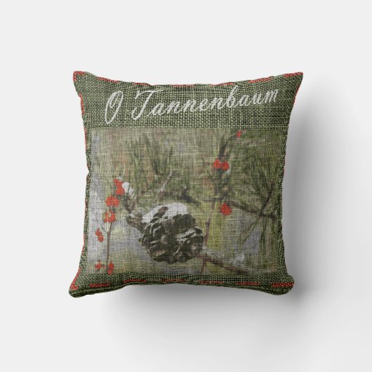 O Tannenbaum クッション (裏面)