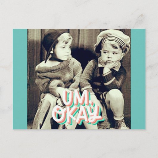 O.U.R.集団収集ヴィンテージはがきNo. 1 ポストカード (正面)