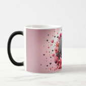 O Valentine Alphabet 3D モーフィングマグカップ (左)