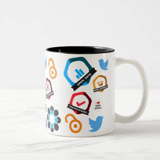 OA事実上公園のマグ ツートーンマグカップ (右)