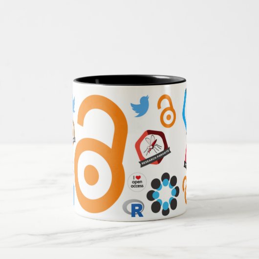 OA事実上公園のマグ ツートーンマグカップ (中央)