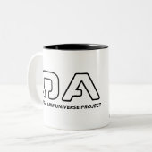 OA basic Logo and graphic mug ツートーンマグカップ (正面左)