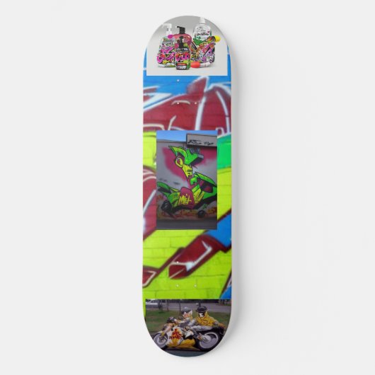 OAB SEMINALZ：スピードデーモン1 スケートボード (正面)