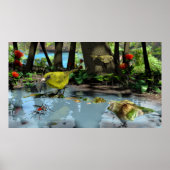 Oahu Amakihi ポスター (正面)