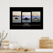 Oahu - The North Shore - Surfing ポスター (キッチン)