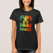 Oahu Tropical Island Maui Beach Party Hawaii Tシャツ (正面)