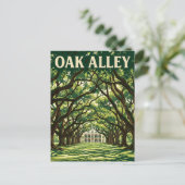 Oak Alley Plantation ポストカード (スタンド正面)