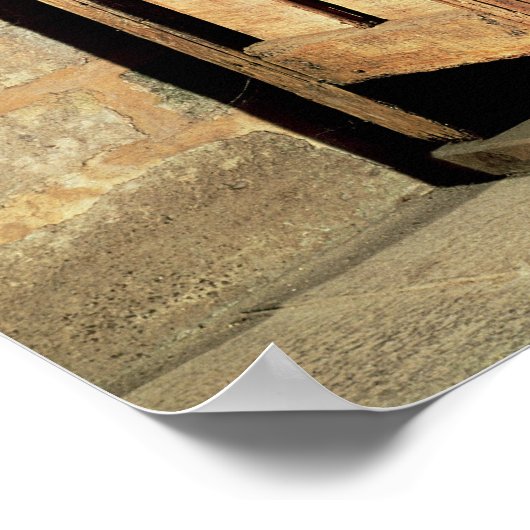 Oak chest of drawers ポスター (角)