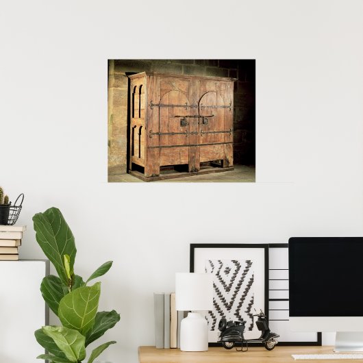 Oak chest of drawers ポスター (ホームオフィス)