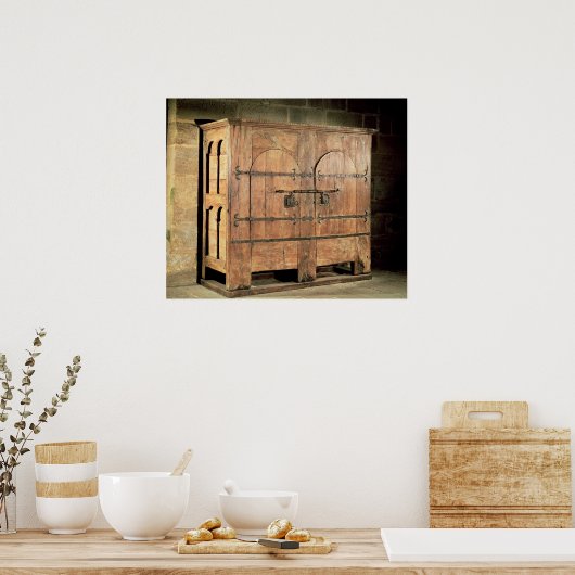 Oak chest of drawers ポスター (キッチン)