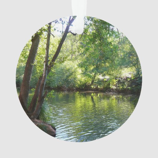 Oak Creek I inセドナアリゾナ自然写真 オーナメント (裏面)