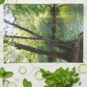 Oak Creek I inセドナアリゾナ自然写真 キッチンタオル (折り畳み)