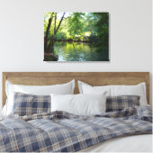 Oak Creek I inセドナアリゾナ自然写真 キャンバスプリント (インサイチュ (寝室))