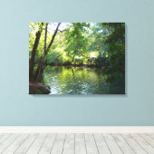 Oak Creek I inセドナアリゾナ自然写真 キャンバスプリント (インサイチュ (ウッドフロア))