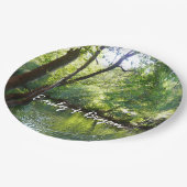 Oak Creek I inセドナアリゾナ自然写真 ペーパープレート (アングル)