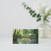 Oak Creek I inセドナアリゾナ自然写真 名刺 (スタンド正面)