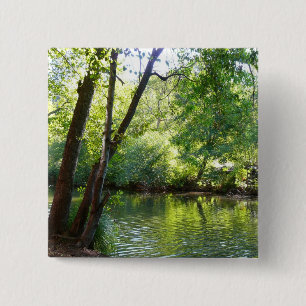 Oak Creek I inセドナアリゾナ自然写真 缶バッジ