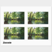 Oak Creek I inセドナアリゾナ自然写真 長方形シール (シート)