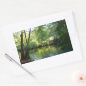 Oak Creek I inセドナアリゾナ自然写真 長方形シール (封筒)