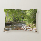 Oak Creek II – アリゾナ州セドナ自然写真 アクセントクッション (裏面)