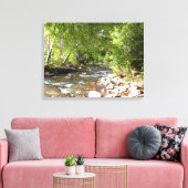 Oak Creek II – アリゾナ州セドナ自然写真 キャンバスプリント (インサイチュ (リビング))