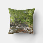 Oak Creek II – アリゾナ州セドナ自然写真 クッション (裏面)