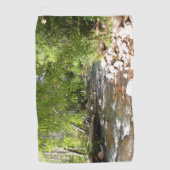 Oak Creek II – アリゾナ州セドナ自然写真 ゴルフタオル (正面)