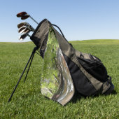 Oak Creek II – アリゾナ州セドナ自然写真 ゴルフタオル (グリーン)