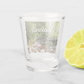 Oak Creek II – アリゾナ州セドナ自然写真 ショットグラス (裏面)