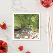 Oak Creek II – アリゾナ州セドナ自然写真 スタンダードカクテルナプキン (インサイチュ)