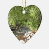 Oak Creek II – アリゾナ州セドナ自然写真 セラミックオーナメント (左)