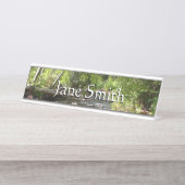 Oak Creek II – アリゾナ州セドナ自然写真 デスクネームプレート (正面)