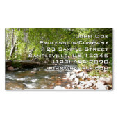 Oak Creek II – アリゾナ州セドナ自然写真 マグネット名刺 (正面)